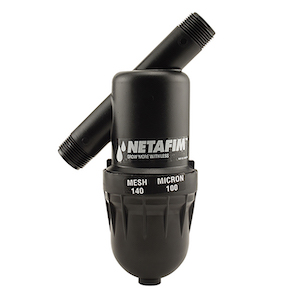 Netafim Manual Disc Filter 3/4in MPT x MPT 140 Mesh 1-17GPM