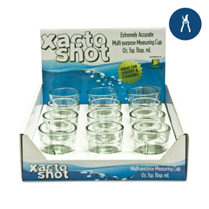 Xacto Shot Glasses w/ Retail Display (12pcs/Display)