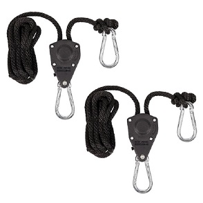 Rope Ratcheting Light Hangers 1/8in (2pcs/Pack)