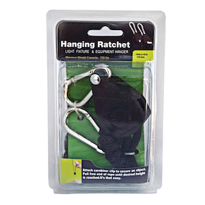 Rope Ratcheting Light Hanger 1/4in (1pc/Pack)