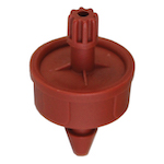 GROW1 Pressure Compensating Junior Dripper w/ LCNL 2.0GPH Red/Red (250pcs/Pack)