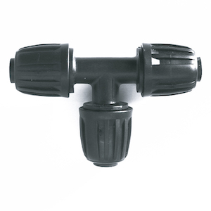 GROW1 TechLock TEE 20mm Compression Fitting (25pcs/Pack)