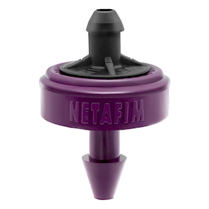 Netafim Woodpecker Pressure Compensating Junior Dripper w/ LCNL 3.2GPH Plum (250pcs/Bag)