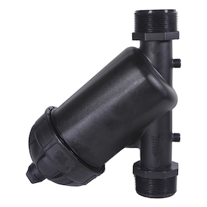 GROW1 Manual Disc Filter 1" MPT X MPT 120 Mesh 1-26 GPM