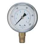 GROW1 Liquid Filled Pressure Gauge 0-100PSI737100