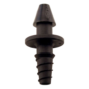 Netafim 5mm Tee Insert Connector Barbed x Threaded (250pcs/Bag)