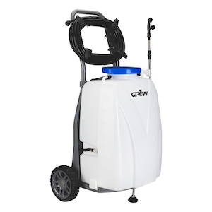 GROW1 CropMate 10.5 Gallon Battery Powered Sprayer w/ Wheels