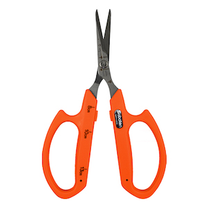 Saboten Stainless Steel Straight Blade Trimming Scissors Orange (PT-12)