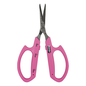 Saboten Stainless Steel Angled Blade Trimming Scissors Pink (PT-13)