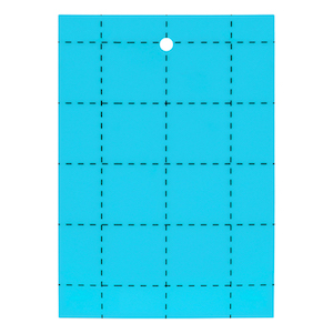GROW1 Sticky Card Traps Blue 3" x 5" (10 Pack)