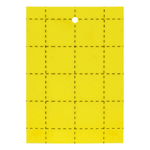 GROW1 Sticky Card Traps Yellow 3" x 5" (100 Pack)