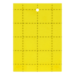 GROW1 Sticky Card Traps Yellow 3" x 5" (100 Pack)