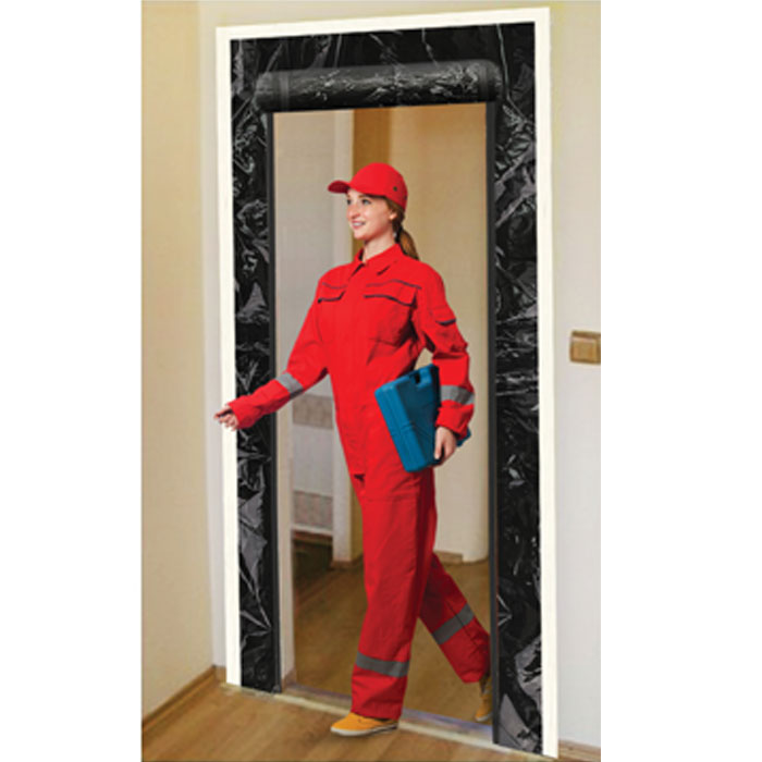 Adhesive Zipper Door 40in x 86in