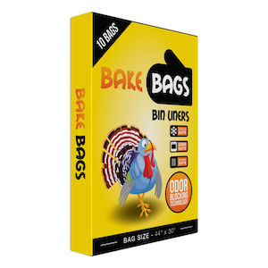 Bake Bags Bin Liners 44in x 30in (10 Pack)
