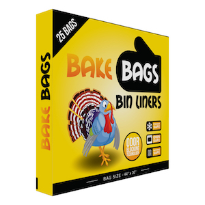 Bake Bags Bin Liners 44in x 30in (25 Pack)