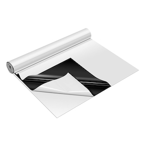 Panda Film Black and White Poly Film Roll 5.5mil 32ft x 100ft (3 Year)