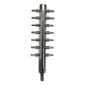 Chrome Air Divider 14 Outlet