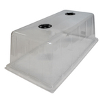 GROW1 8” Humidity Propagation Dome w/ Vents (10" x 20" x 8.25")