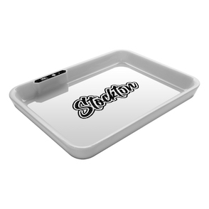 Dope Trays x Stockton – White background Black Logo
