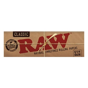 RAW Classic Papers 1-1/4 50 Leaves/Pack - Box of 24