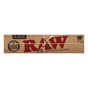 RAW Classic Papers Kingsize Slim 32 Leaves/Pack - Box of 50
