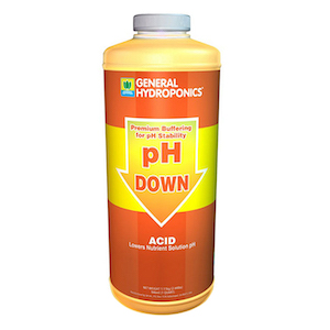 General Hydroponics pH Down 1 Quart