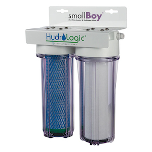 HydroLogic smallBoy Dechlorinator & Sediment System w/ KDF85 Catalytic Carbon Filter