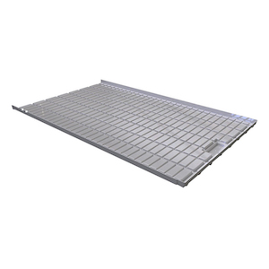 Wachsen Rolling Bench Tray End Section w/ Drain 5ft x 78.74in (2000mm)