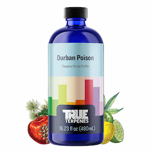 True Terpenes Durban Poison Profile 4oz
