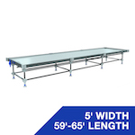 Wachsen 5' Rolling Bench 59'-65' Length